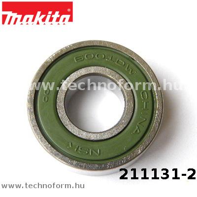 Alkatrész: Makita 211131-2 Golyóscsapágy 6001DDW 211131-2