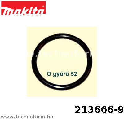 Alkatrész: Makita 213666-9 O-gyűrű 52 HM1800*