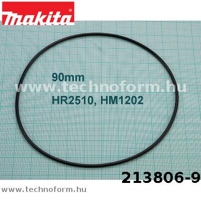 Alkatrész: Makita 213806-9 O-gyűrű 90 HR2510/HM1202C