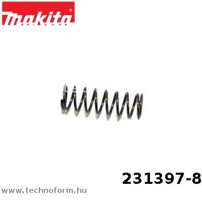 Alkatrész: Makita 231397-8 Nyomórugó 4 2414B/2414NB/LC1