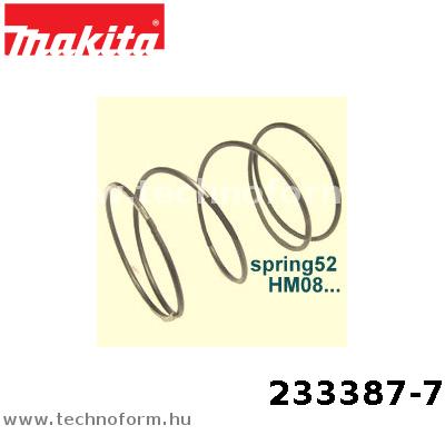 Alkatrész: Makita 233387-7 Rugó HM0860C