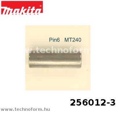 Alkatrész: Makita 256012-3 Csapszeg 6 2414B/2414NB/LC1230