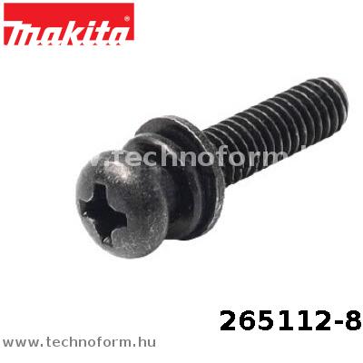 Alkatrész: Makita 265112-8 Pan + fej csavar M4x18