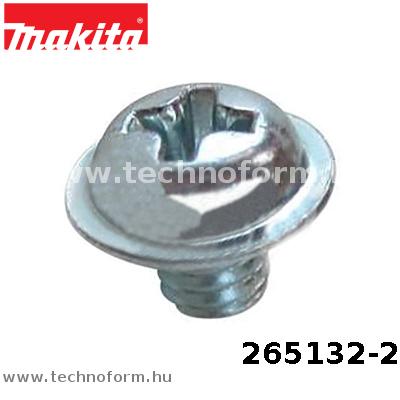 Alkatrész: Makita 265132-2 Laposfejű csavar  M4x5 KP0800