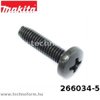 Alkatrész: Makita 266034-5 Önmetsző csavar M4x16*