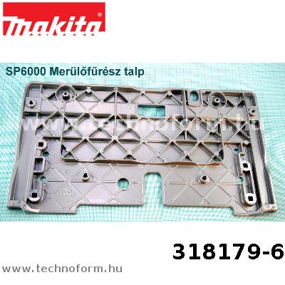 Alkatrész: Makita 318179-6 Talp SP6000
