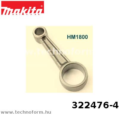 Alkatrész: Makita 322476-4 Hajtórúd HM1800*