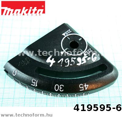 Alkatrész: Makita 419595-6 #FRONT ANGULAR vezető SP6000