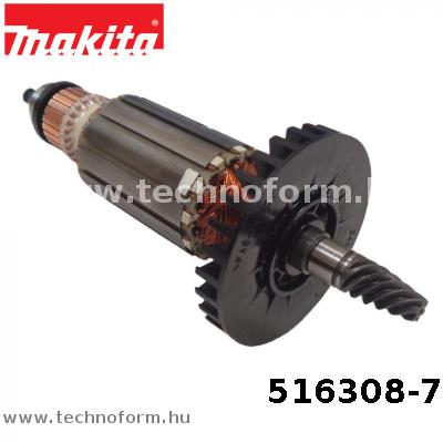 Alkatrész: Makita 516308-7 Forgórész 220/240V 9227CB