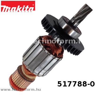 Alkatrész: Makita 517788-0 Forgórész HM1307C