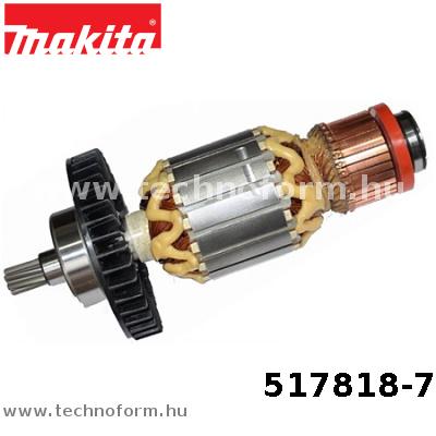 Alkatrész: Makita 517818-7 Forgórész HM1203C
