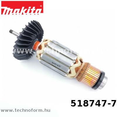 Alkatrész: Makita 518747-7 Forgórész GA9050