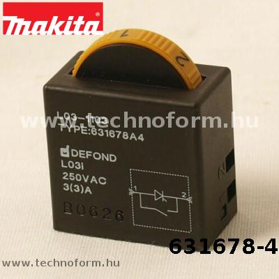 Alkatrész: Makita 631678-4 Szabályzó elektronika /9911