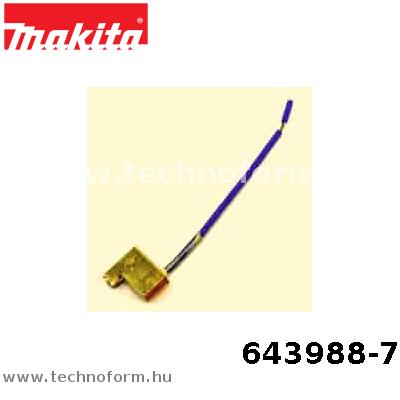 Alkatrész: Makita 643988-7 Szénkefetartó