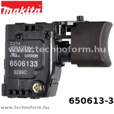 Alkatrész: Makita 650613-3 Kapcsoló TD010F