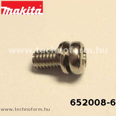 Alkatrész: Makita 652008-6 #DS Kúposfejű csavar M3,5x7 1911B/
