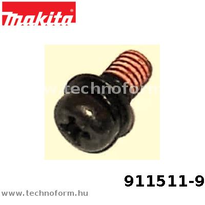 Alkatrész: Makita 911511-9 Csavar M4x10