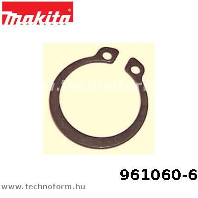 Alkatrész: Makita 961060-6 Seeger-gyűrű S-20 961060-6*
