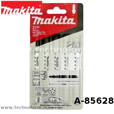 Makita A-85628 T1 5 db HCS B-10 Szúrófűrészlap FA, befejező, TPI:9, L:105 mm